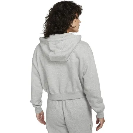 Sweatshirt Femme W NSW CLUB FLC GX CROP HDY - DQ5850063 - NIKE