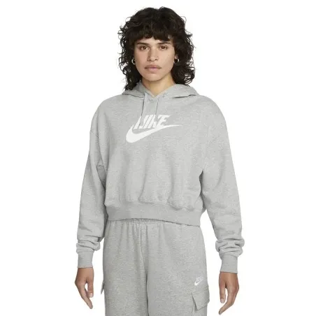 Sweatshirt Femme W NSW CLUB FLC GX CROP HDY - DQ5850063 - NIKE