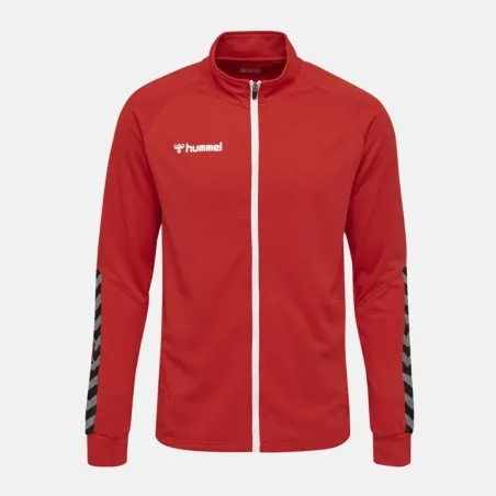 Survêtement Homme Hmlauthentic Poly Zip - Rouge/Noir - hummel