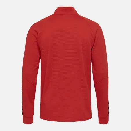 Survêtement Homme Hmlauthentic Poly Zip - Rouge/Noir - hummel