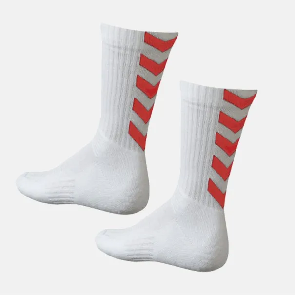 Chaussettes unisexe Authentic Indoor - Blanc/ Rouge - 