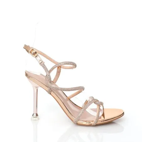 SANDALE SOIREE TALON E25-9526 - Seaside