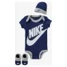 Nike Enfant -Ensemble bébé garçon Nike Futura Logo – Bleu Gris - NIKE