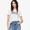 Tommy Jeans – T-shirt ras du cou avec logo universitaire – Blanc - TOMMY JEANS