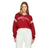 Tommy Jeans – Pull court à col en V Varsity – ROUGE RÉGATE - TOMMY JEANS