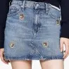 Tommy Jeans – Mini-jupe en jean taille mi-haute Izzie – denim moyen - TOMMY JEANS