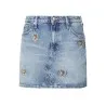 Tommy Jeans – Mini-jupe en jean taille mi-haute Izzie – denim moyen - TOMMY JEANS