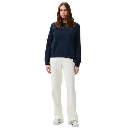 Tommy Jeans – Sweatshirt Essential Linear Logo – Bleu Marine - TOMMY JEANS