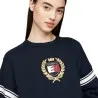 Tommy Jeans – Sweat-shirt Tommy Prep avec logo – Bleu foncé - TOMMY JEANS