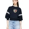 Tommy Jeans – Sweat-shirt Tommy Prep avec logo – Bleu foncé - TOMMY JEANS