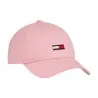 Tommy Jeans – Casquette de baseball avec broderie drapeau – Rose - TOMMY JEANS