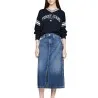 Tommy Jeans – Pull court à col en V Varsity – DARK NIGHT NAVY - TOMMY JEANS