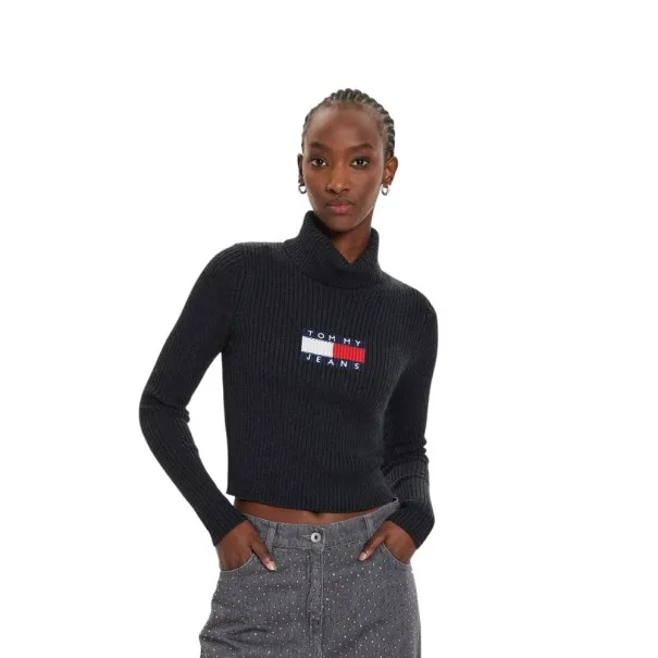 Tommy Jeans – Coupe slim avec ajout de laine – anthracite - TOMMY JEANS