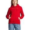 Tommy Jeans – Sweat à Capuche Rouge Femme Tommy Hilfiger Linear – Rouge - TOMMY JEANS