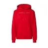 Tommy Jeans – Sweat à Capuche Rouge Femme Tommy Hilfiger Linear – Rouge - TOMMY JEANS