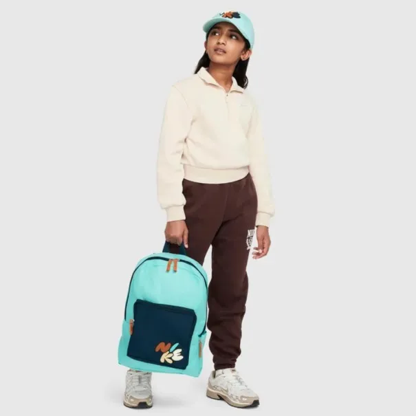 Nike Enfant – Sac à dos Nike pour enfants (16L) – Vert givré/Bleu marine/Noir - NIKE