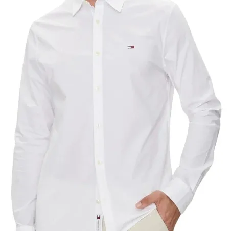 Chemises Homme TOMMY JEANS TJREG ENTRY POPLIN - TOMMY JEANS