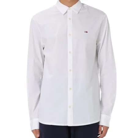 Chemises Homme TOMMY JEANS TJREG ENTRY POPLIN - TOMMY JEANS
