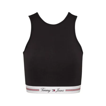 Tommy Jeans – Brassière découpée avec bande logo Tjw – Noir - TOMMY JEANS