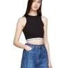 Tommy Jeans – Brassière découpée avec bande logo Tjw – Noir - TOMMY JEANS