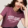 T-shirt Femme TOMMY HILFIGER DW0DW19826VLP - TOMMY JEANS