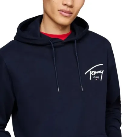 Sweat à capuche Homme TOMMY HILFIGER DM0DM19229C1G - TOMMY JEANS