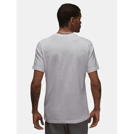 Jordan Homme – T-SHIRT JORDAN MJ BRAND JM STACK SS CREW – Blanc - NIKE