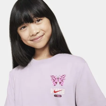 Nike Enfant – T-shirt de sport Nike -Violet Platine - NIKE