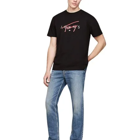 T-shirt Homme TOMMY HILFIGER DM0DM19683BDS - TOMMY JEANS