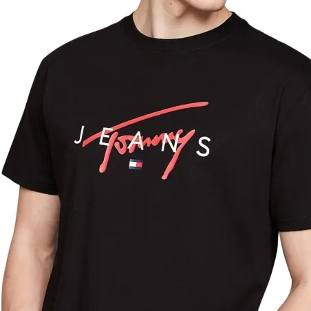 T-shirt Homme TOMMY HILFIGER DM0DM19683BDS - TOMMY JEANS