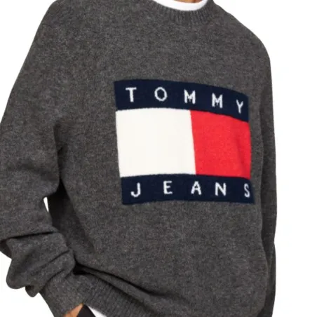 Sweatshirt Homme TOMMY HILFIGER DM0DM19442PUB - TOMMY JEANS