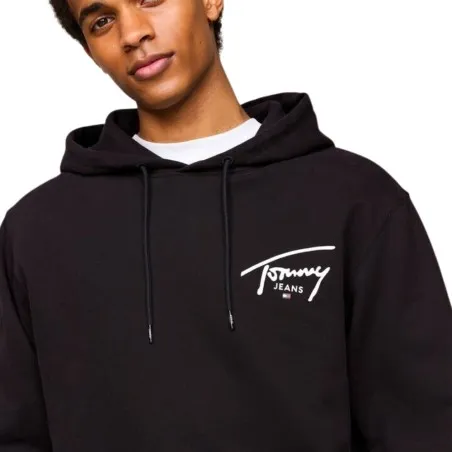 Sweat à capuche Homme TOMMY HILFIGER DM0DM19229BDS - TOMMY JEANS