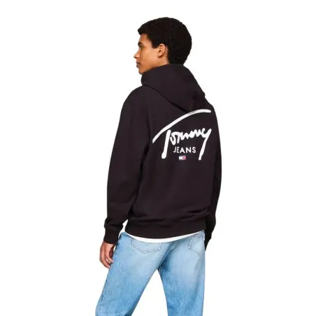 Sweat à capuche Homme TOMMY HILFIGER DM0DM19229BDS - TOMMY JEANS