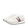 Tommy Jeans – Baskets à crampons à texture mixte – Blanc - TOMMY JEANS