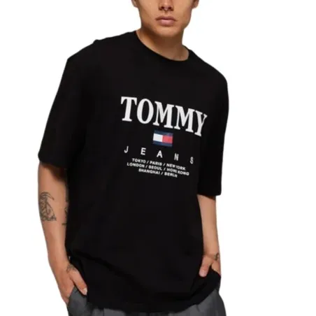T-shirt Homme TOMMY HILFIGER  DM0DM20080BDS - TOMMY HILFIGER