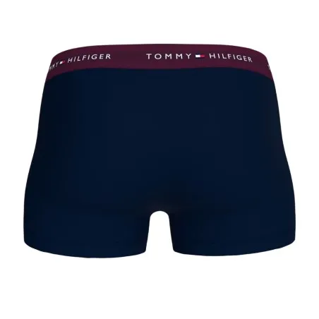 Tommy Jeans – 5-Pack Essential Signature Trunks – Bordeaux - TOMMY JEANS