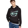 Tommy Jeans – Sweat à capuche coupe standard – Noir - TOMMY JEANS