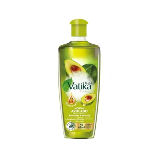 Vatika - Huile Capillaire Enrichie À L'Avocat Mexicain 200Ml - VATIKA