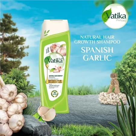 Vatika – Shampooing À L’Ail Naturel 200ml - VATIKA