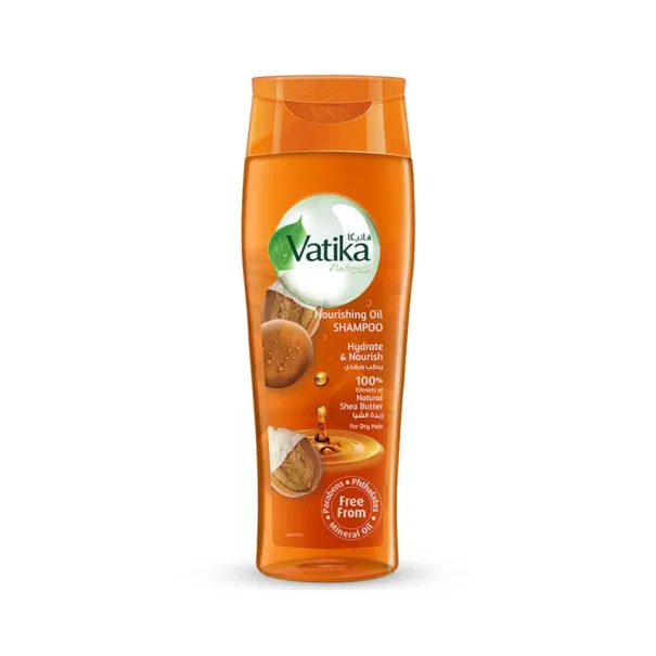 Vatika – Shampoing À L’Huile Nourrissante Beurre De Karité 200 ml - VATIKA