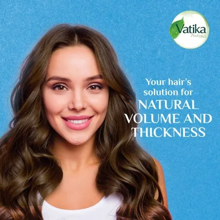 Vatika – Huile Capillaire Enrichie À La Noix De Coco Volume Et Épaisseur 200ml - VATIKA