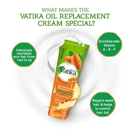 Vatika – Oil Replacement Cheveux Ternes Et Sujets À La Chute - VATIKA