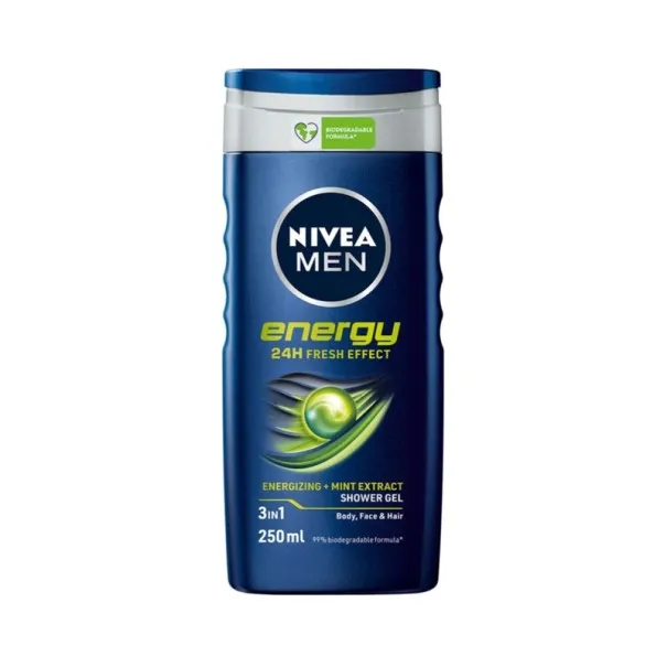 Nivea – Gel Douche Énergétique Pour Homme 250ml - NIVEA