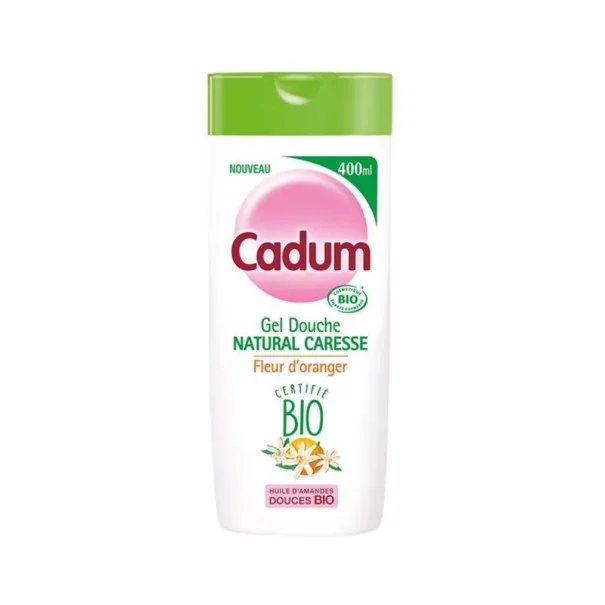 Dop – Gel Douche Cadum Natural Caresse Fleur D’Oranger 400ml - dop