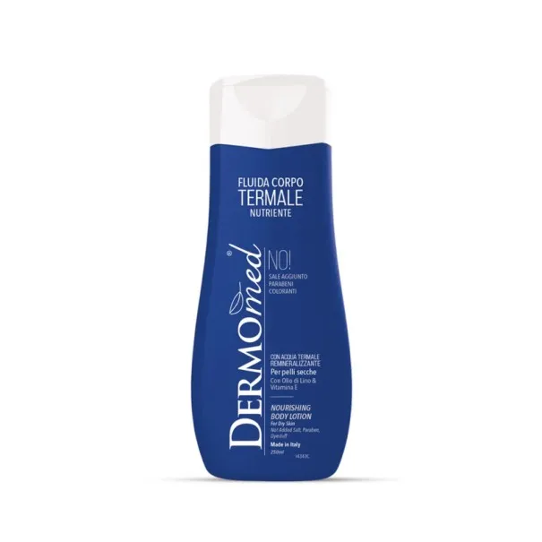 Dermomed – Lotion Corps À La Vitamine E Et À L’Huile De Lin 250ml - DERMOMED