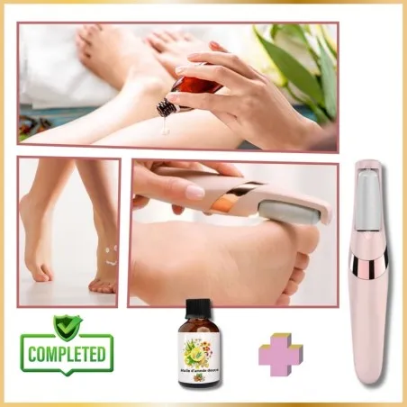 Nest – Lime À Pied Electrique Rechargeable Étanche Dissolvant De Callosités De Peau Morte - NEST