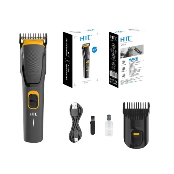 Htc – Tandeuse À Cheveux Et À Barbe Professionnelle Rechargeable Htc At-509 - HTC