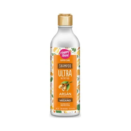 Happy Anne – Shampoing À L’Huile D’Argan Et D’Açaï Pour Cheveux Ternes Et Fragilisés 340Mml - HAPPY