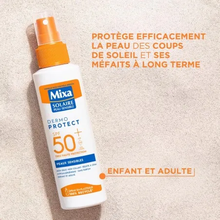 MIXA – Spray Soin Solaire Très Haute Protection SPF 50+ 150Ml - MIXA