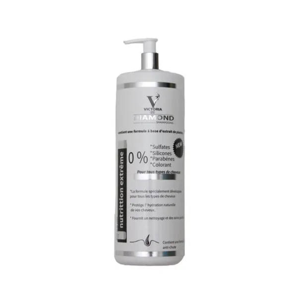 Victoria – Diamond Shampoing Tous Type De Cheveux 1000 Ml - VICTORIA